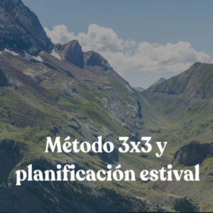 Manual Método 3x3 para planificiación estival
