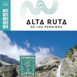 Mapa Alta Ruta de los Perdidos Alpina